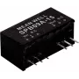 Toiteadapter/inverter Mean Well SPB09C-15 — Sisend 36–75 V, Väljund 15 V, 9 W, RoHS, 24 mm sügavus