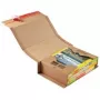 ColomPac CP020.12.020 - Paindlik ümbermähitav pakend - raamatupakend lainepapist - 325 x 250 x 80 mm - pruun - 1 pakend = 20 tk (CP020.12.020)