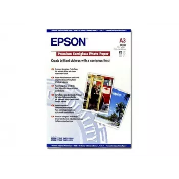 Epsoni Premium Semigloss fotopaber, DIN A3, 251 g/m², 20 lehte
