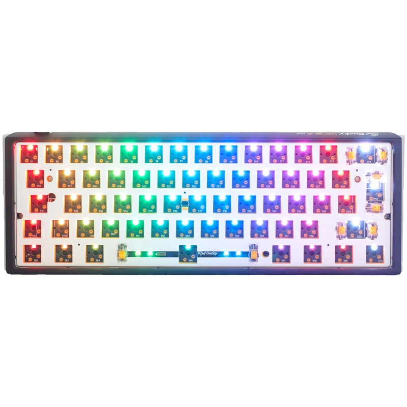 Ducky One 3 Hot-Swap Barebone Mini klaviatuur mängimiseks USB US English must
