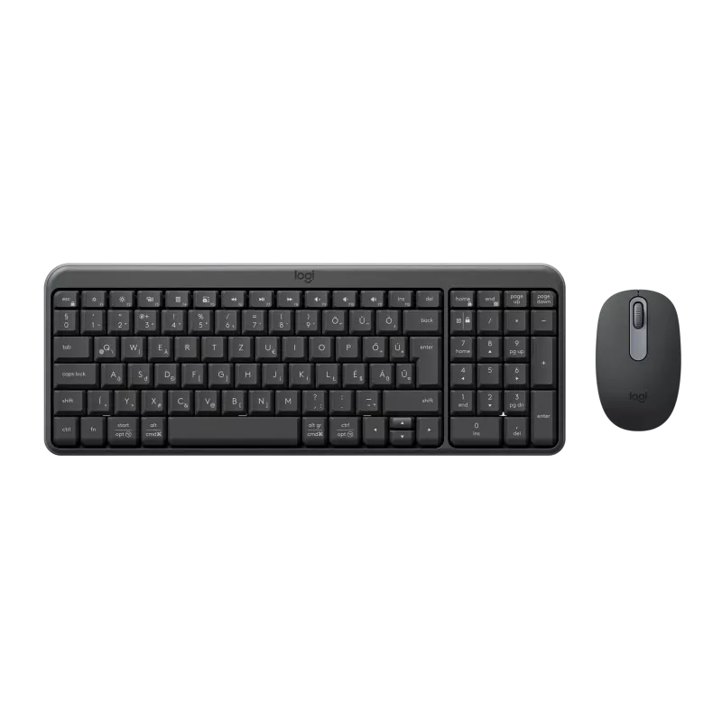 Juhtmevaba klaviatuuri ja hiire komplekt Logitech MK250 Compact
