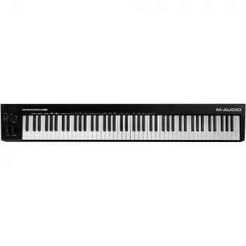 M-AUDIO Keystation 88 MK3 MIDI-klaviatuur 88 klahviga USB Must, Valge