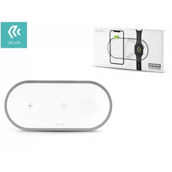 3-in-1 juhtmevaba laadija Devia V4 10W — nutitelefonile, Apple Watchile, kõrvaklappidele