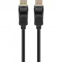 Kaabel DisplayPort 1.4 Pistmik > DisplayPort Pistmik (must, 2 meetrit, 8K)