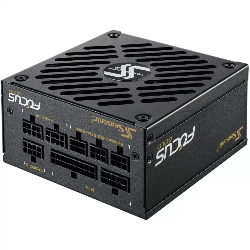 Toiteplokk Seasonic FOCUS SGX-650, 650W, 20+4 pin ATX, SFX, Must
