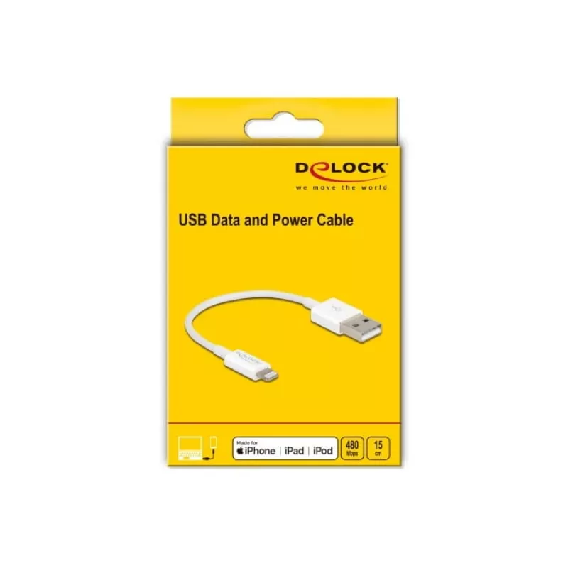 USB andme- ja laadimiskaabel DeLOCK 83001