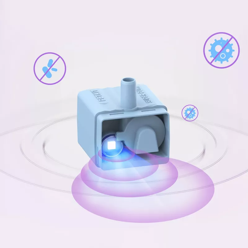 Veepump PETKIT P4113 UVC sinine – PETKIT juhtmevaba veepump UVC-sterilisatsiooniga