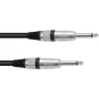 Kõlarikaabel Omnitronic 3021169M, 2×1,5 mm² juhtmed, 1,5 m, must