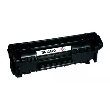Toner TH-12ARO (HP Q2612A) must, uuesti toodetud uus OPC