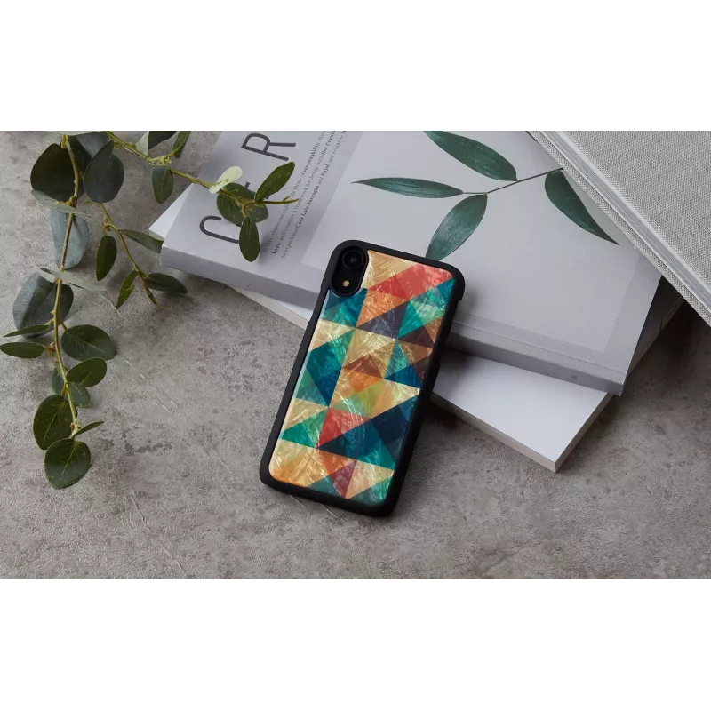 Nutitelefoni ümbris iKins iPhone XR-ile — Mosaic Must kaitseümbris