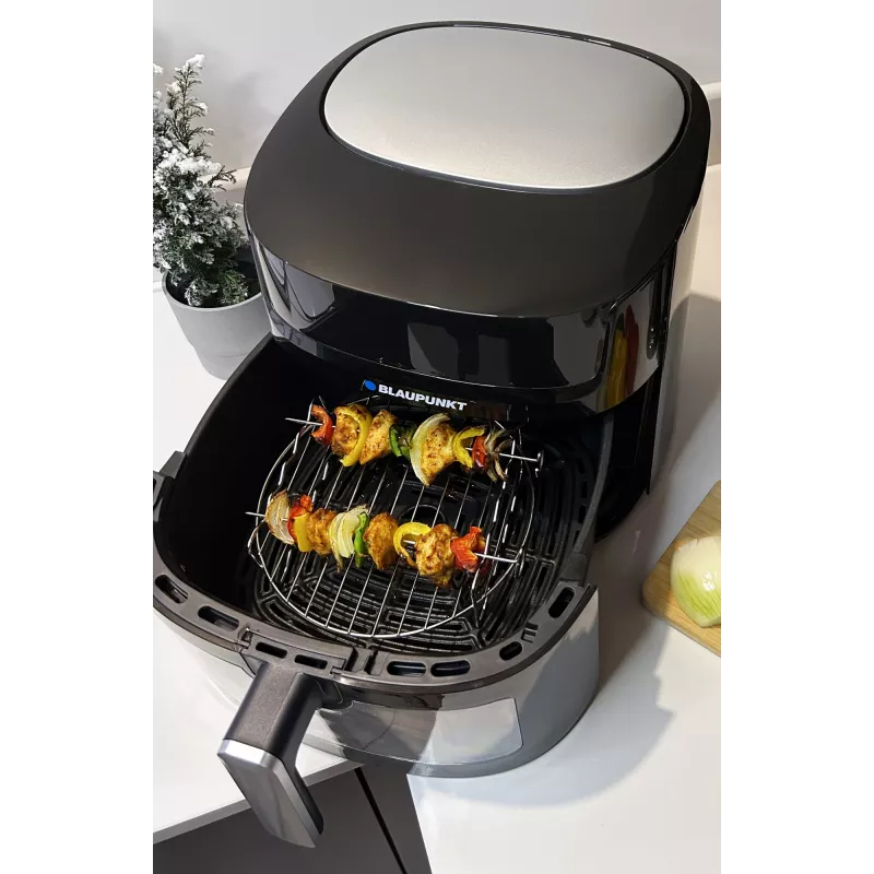 BLAUPUNKT AFD712 õhufritüür — 7,2 L mahutavus, 1800 W, digitaalne puutejuhtimine, 40–200 °C, 60 min taimer