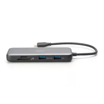 USB-C dokkimisjaam Digitus DA-70915 8-pordiline 100W Power Delivery
