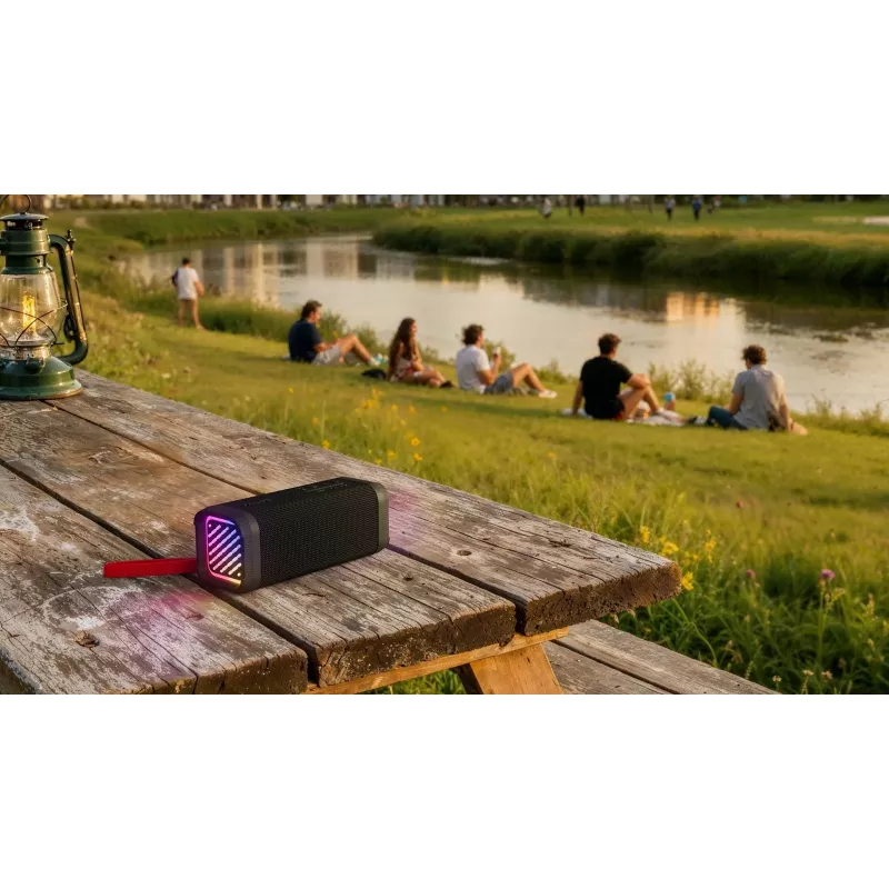 2.1 kaasaskantav kõlarisüsteem Philips TAS2000B/00 must, 10 W RMS, 4,8 cm draiverid, Bluetooth, IPX5