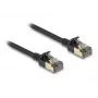 DeLOCK RJ45 võrgukaabel Cat.8.1 F/FTP õhuke Pro 5 m must