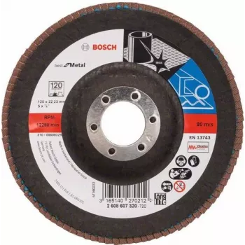 Puhastusketas Bosch 2 608 607 320 Lame keskosaga metallile