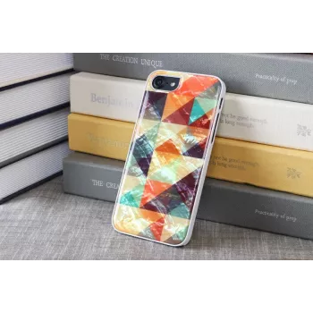 Kaitseümbris iKins Apple iPhone 8/7 jaoks — mosaiikvalge