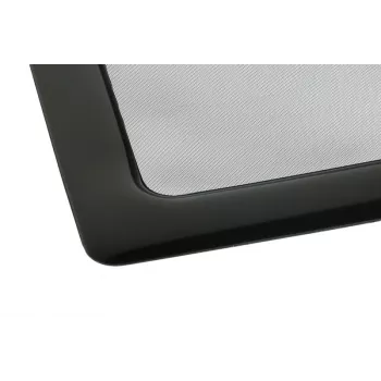 DEMCiflex Standard tolmufilter 2 × 40 mm ventikaatorile, must, 130,7×60 mm