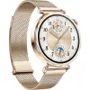 Nutikell HUAWEI WATCH GT5 41 mm — 1,32 tolli AMOLED, 466×466, 323 mAh, roostevabast terasest korpus, kuldne rihm