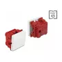 Lüliti DELOCK Easy 45 1P Valge, 250 V AC, 10 A, 45×45×37 mm