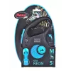 FLEXI New Neon M - sissetõmmatav jalutusrihm - 5 m