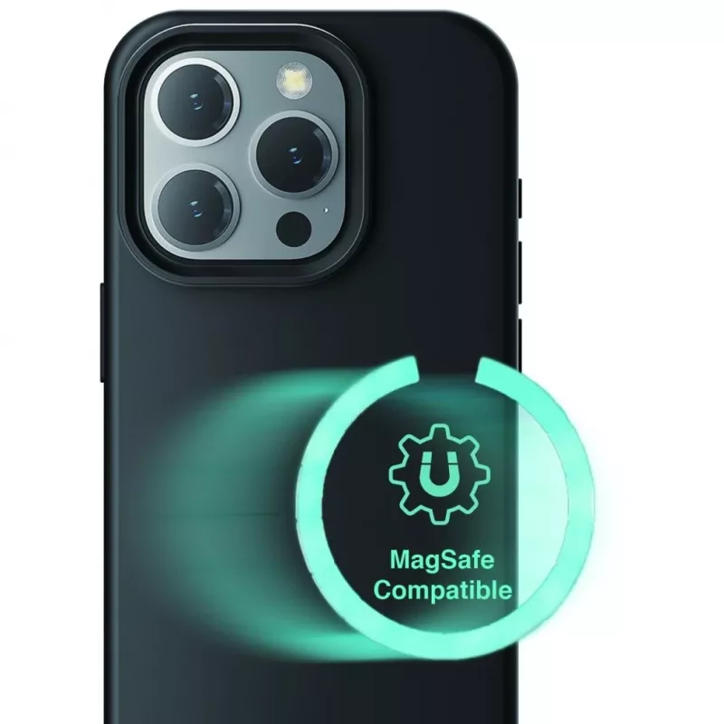 4smarts 540581 - Cover - Apple - iPhone 15 Pro Max - 17 cm (6.7) - Must