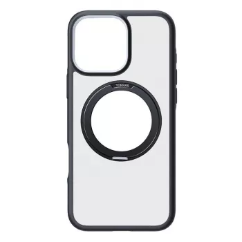 Kaitsev telefonikott Torras Ostand R Fusion iPhone 16 Pro jaoks — Must