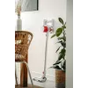 Juhtmeta tolmuimeja Adler AD 7051 — 300 W max, 22,2 V aku, 0,6 L tolmukottita, roostevabast terasest toru, EPA F8, LED-tuli, valge/punane