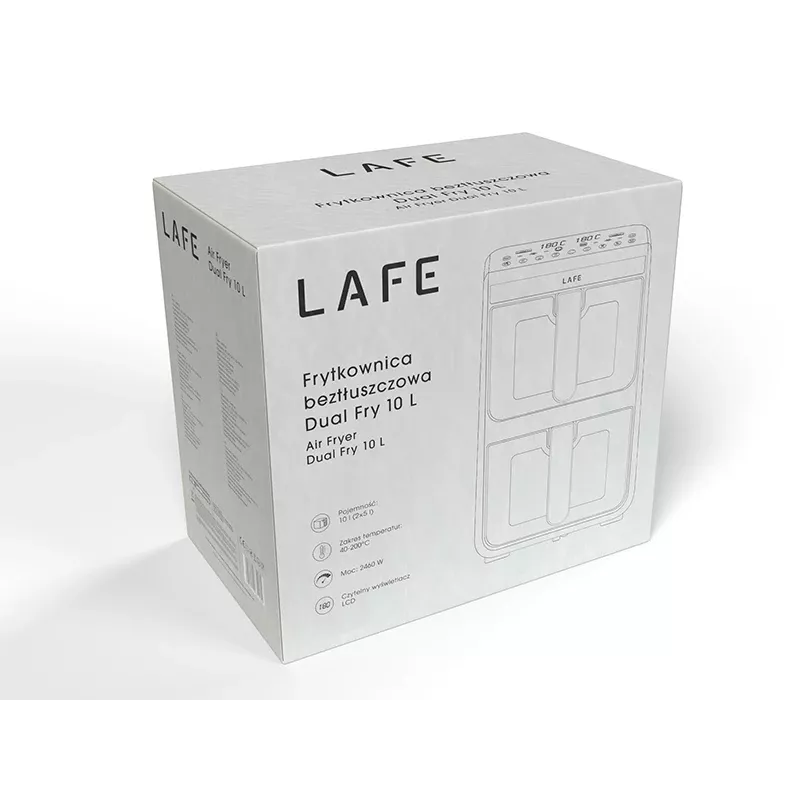 Lafe 47476 Õhufritüür Dual Fry 10L