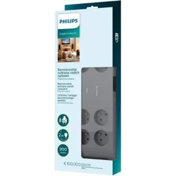 Liigpingekaitse Philips SPN3180A/60 — 8 pistikupesa, 2,0 m kaabel