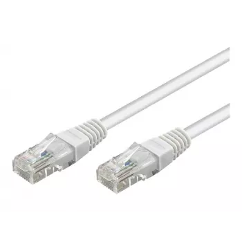 Wentronic Goobay CAT 5e Patch-kaabel, U/UTP, valge, 3 m - CCA (68506)