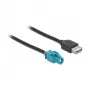 kaabel HSD Z female to USB 2.0 Type-A female 1 m DeLOCK 90502