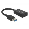 USB-kaabel DeLOCK 65698 USB 3.2 Gen 2 0,15 m USB A USB C Must