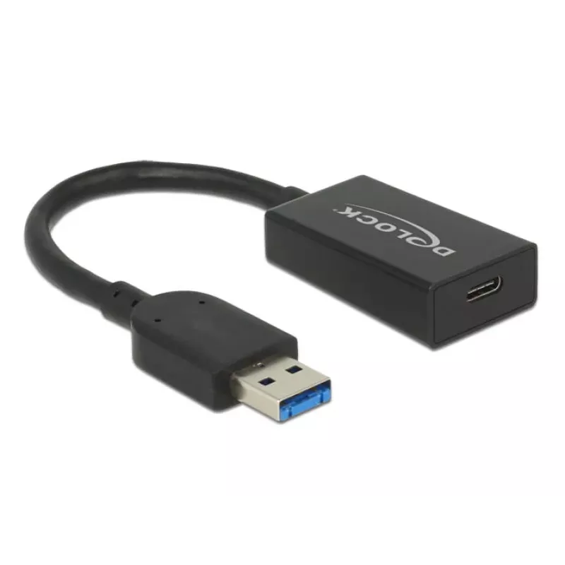 USB-kaabel DeLOCK 65698 USB 3.2 Gen 2 0,15 m USB A USB C Must