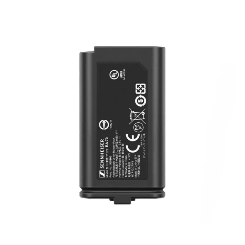 Sennheiser EW-DP ME 4 SET (R4-9) - kaamerakomplekt miniatuurse saatjaga, sisaldab ME 4 mikrofoni (suundmikrofon), 552-608 MHz