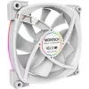 Montech AX120 120mm PWM ARGB korpuse ventilaatorid, 3 tk, valge