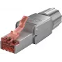 Võrgukaabel Goobay CAT 6 Paigaldatav RJ45-pistik STP 5,0–8,5 mm