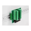 DeLOCK D-Sub HD 44 kontaktiga emane klemmiplokile DIN-liistule 84 mm x 86 mm x 30 mm