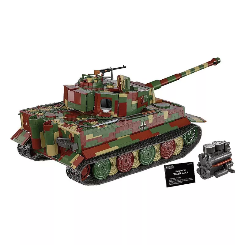Ehituskomplekt Cobi PzKpfw VI Tiger Ausf. E - Executive Edition, 8000 tk, plastik, vanus 12+