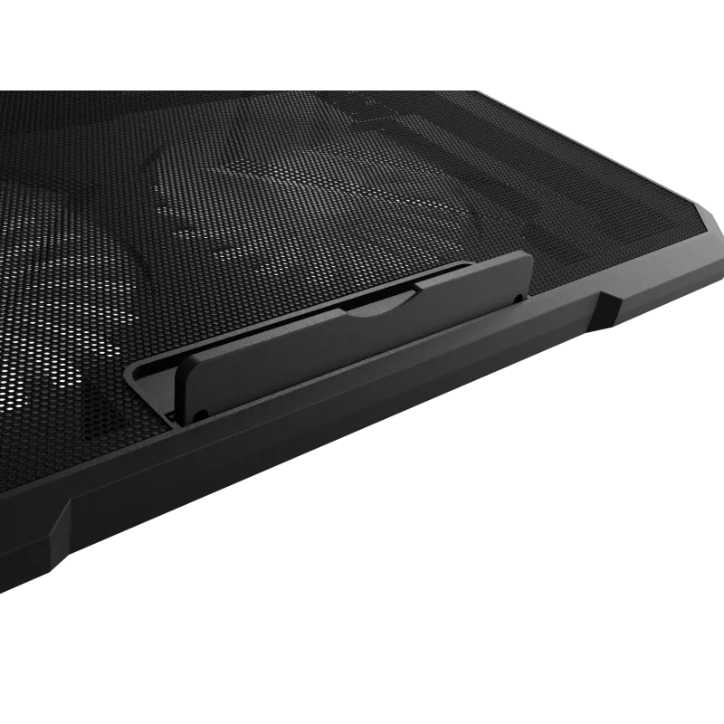 FURY GUNBAI G3 sülearvuti jahutuspadi 14.1–17.3 tollile, 2 ventilaatoriga, RGB-valgustus, 2× USB