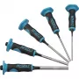 Splinttreiber-Set 751LHS/5, pikk sinine/must, 5-osaline