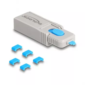 Pordiblokeerija DeLOCK 20926 USB USB-C 5 tk + lukustustööriist