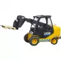 Tõstuk BRUDER JCB Teletruk mänguasi — ABS, soovitatav alates 3. eluaastast, must ja kollane