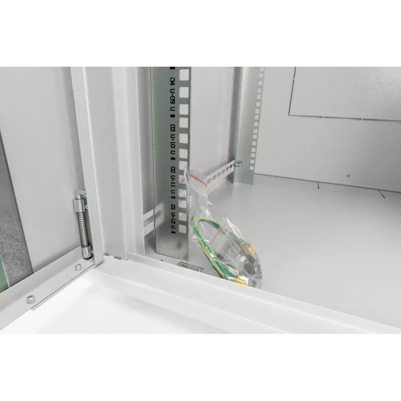 Seinale paigaldatav rack Digitus DN-19 12U-6/6-EC