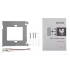 Videosiseside Hikvision DS-KH8350-TE1 7-tolline IPS-puutetundlik ekraan, PoE, SIP, MicroSD-pesa, 1024×600, Alumiiniumkorpus, Must