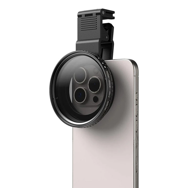 Muudetav ND-filter Apexel APL-67VND32 — 67mm muudetav ND kuni ND32 kaameraobjektiividele