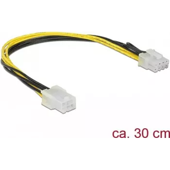 Sisemine toitekaabel DeLOCK 85535 0,3 m PCI-E 6-kontaktiline 8-kontaktilisele