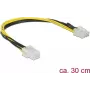 Sisemine toitekaabel DeLOCK 85535 0,3 m PCI-E 6-kontaktiline 8-kontaktilisele