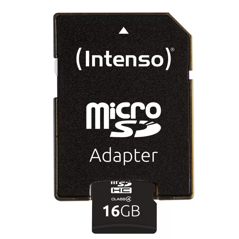 Mälukaart Intenso 16GB MicroSDHC Class 4 3403470
