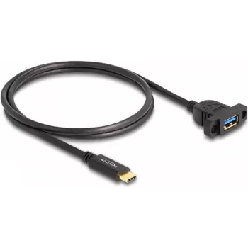 DeLOCK SuperSpeed USB 10 Gbps kaabel USB USB-C isane – USB Type-A emane 1 m must