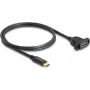 DeLOCK SuperSpeed USB 10 Gbps kaabel USB USB-C isane – USB Type-A emane 1 m must